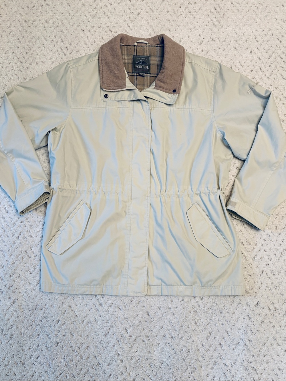 Pacific Trail Utility Jacket Size XL Outerwear Pockets Lined Spring Fall Jacket